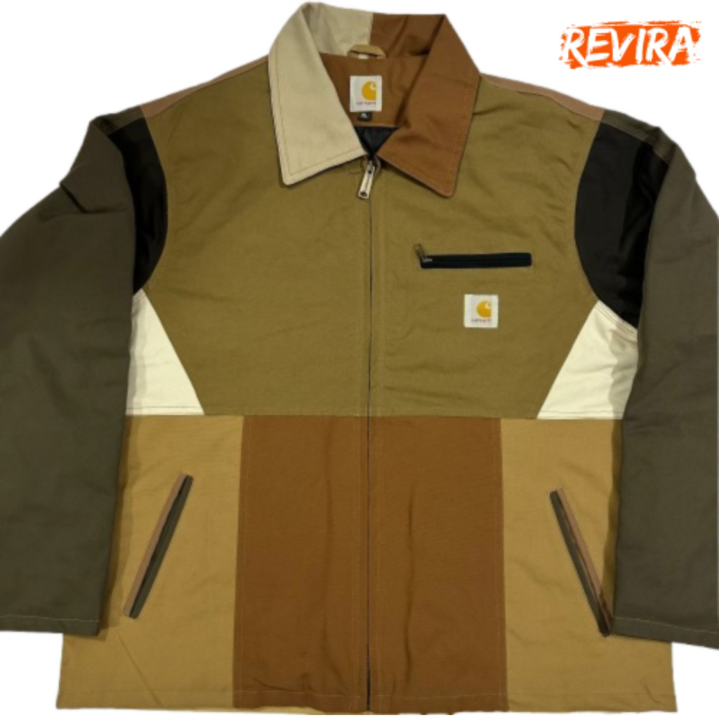 Rework Style Carhartt multi Detroit jacket