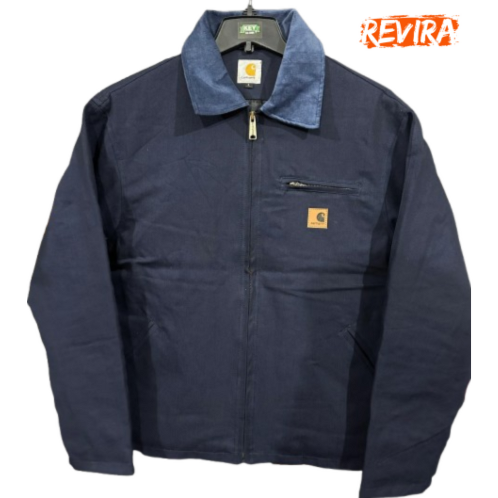 Carhartt detroit rework style blue jackets