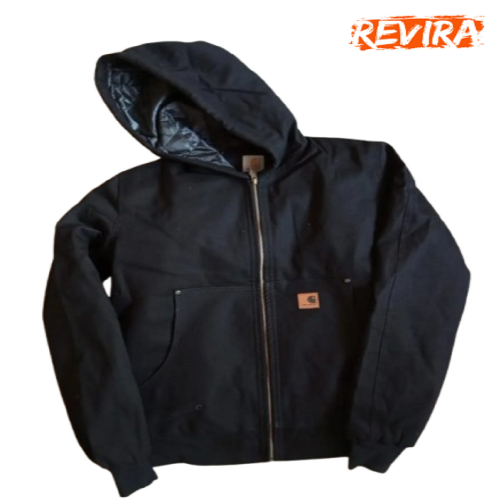 Carhartt Rework Style black Hood Jackets