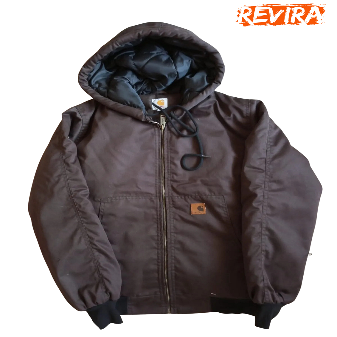 Carhartt Brown Rework Style Hoodies