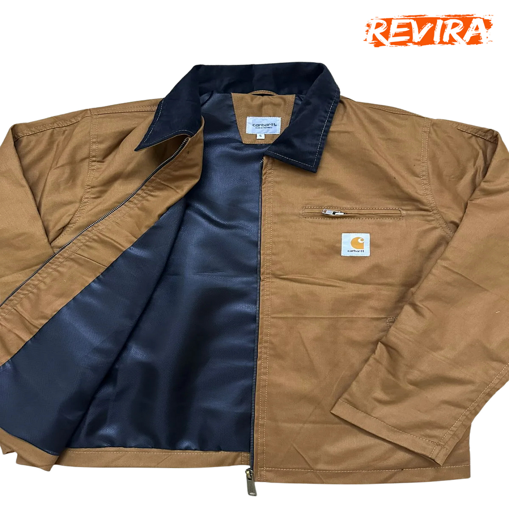 Carhartt Summer Lightweight Tan Detroit Rework Style Jackets