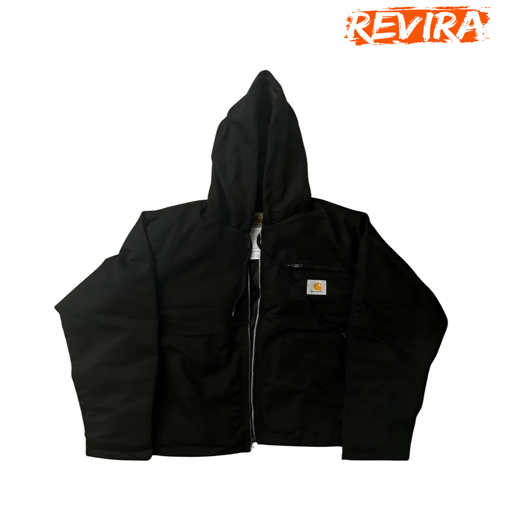 Carhartt Rework Style Black St Hoodies