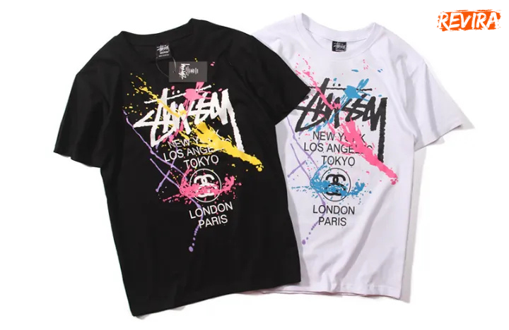 Stussy rework style ss design tees