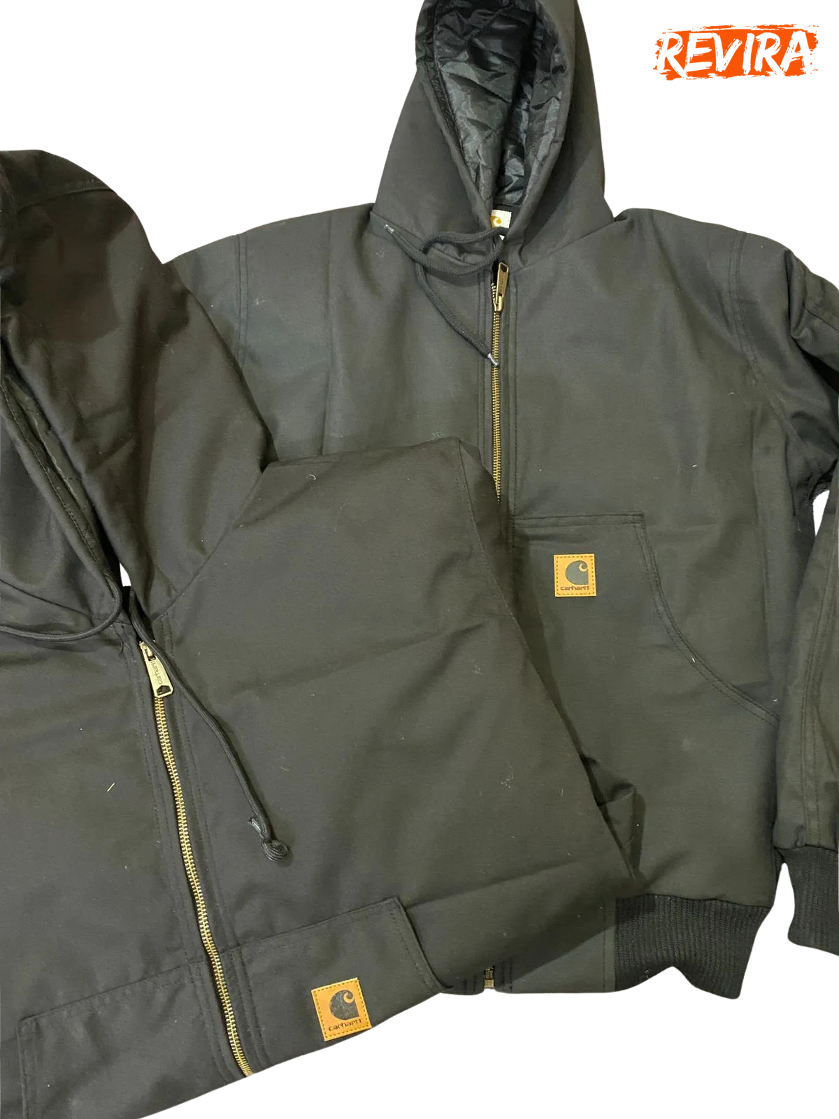Vintage Carhartt Black Rework Style Jackets
