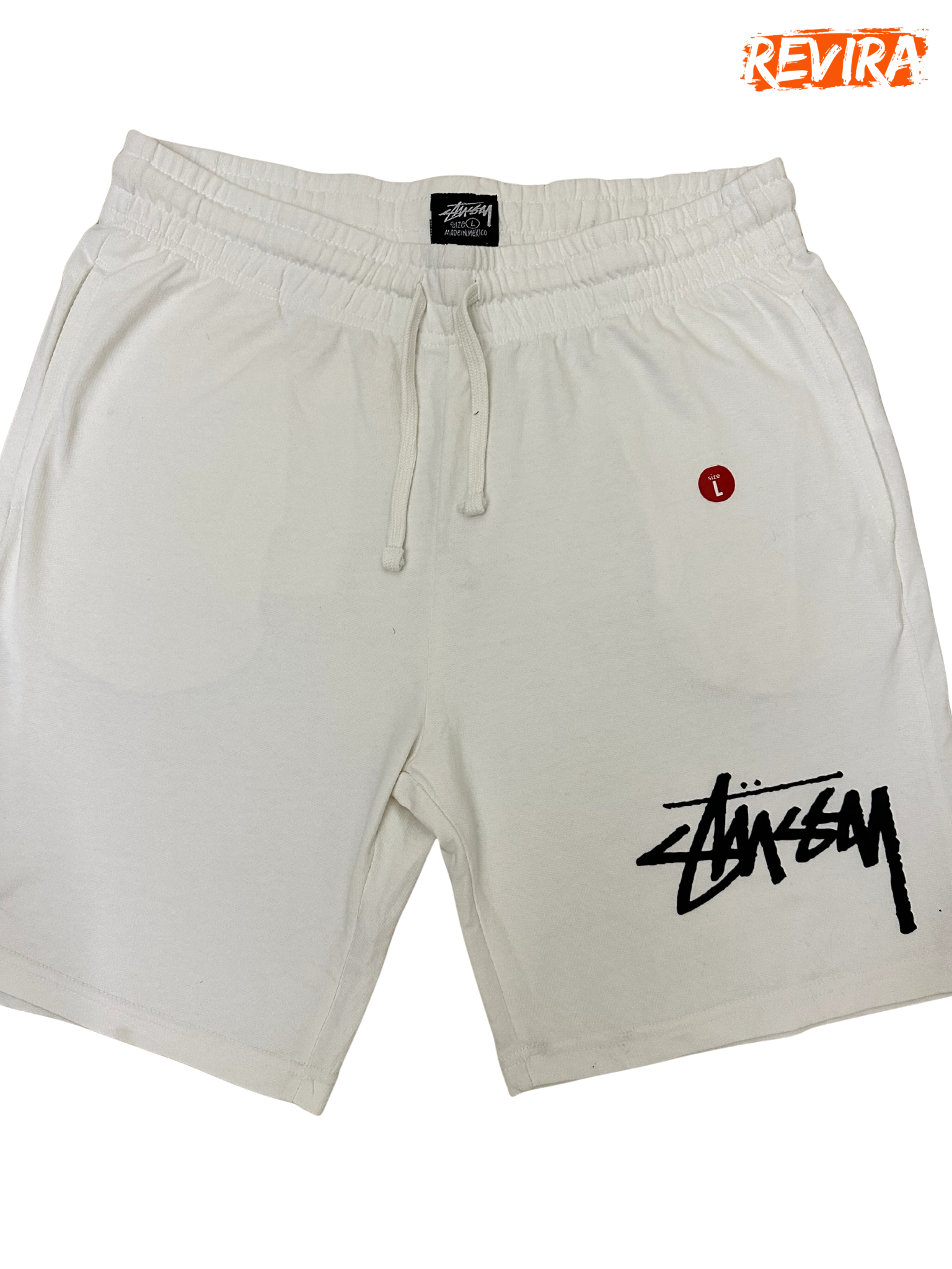 Stussy rework style fleece shorts