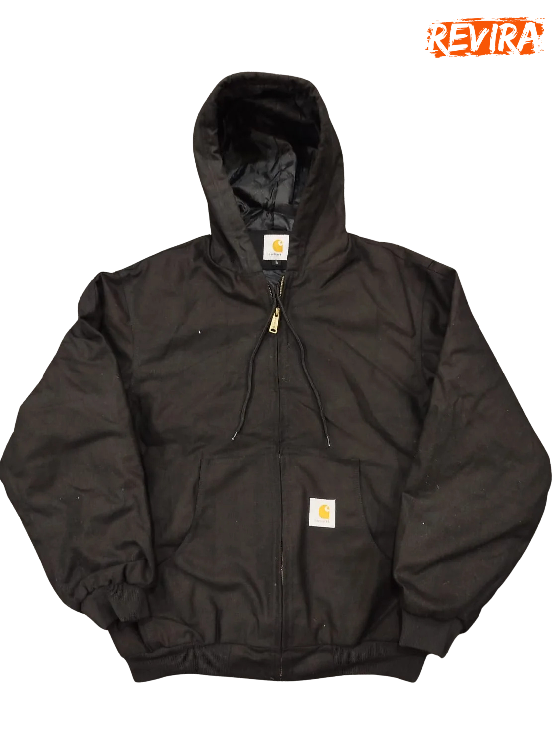 Black Carhartt Hooded Rework Style Jackets