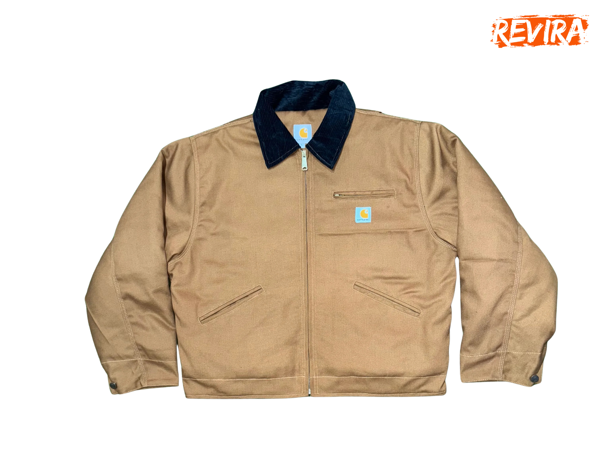 Rework style carhartt brown detroit jackets