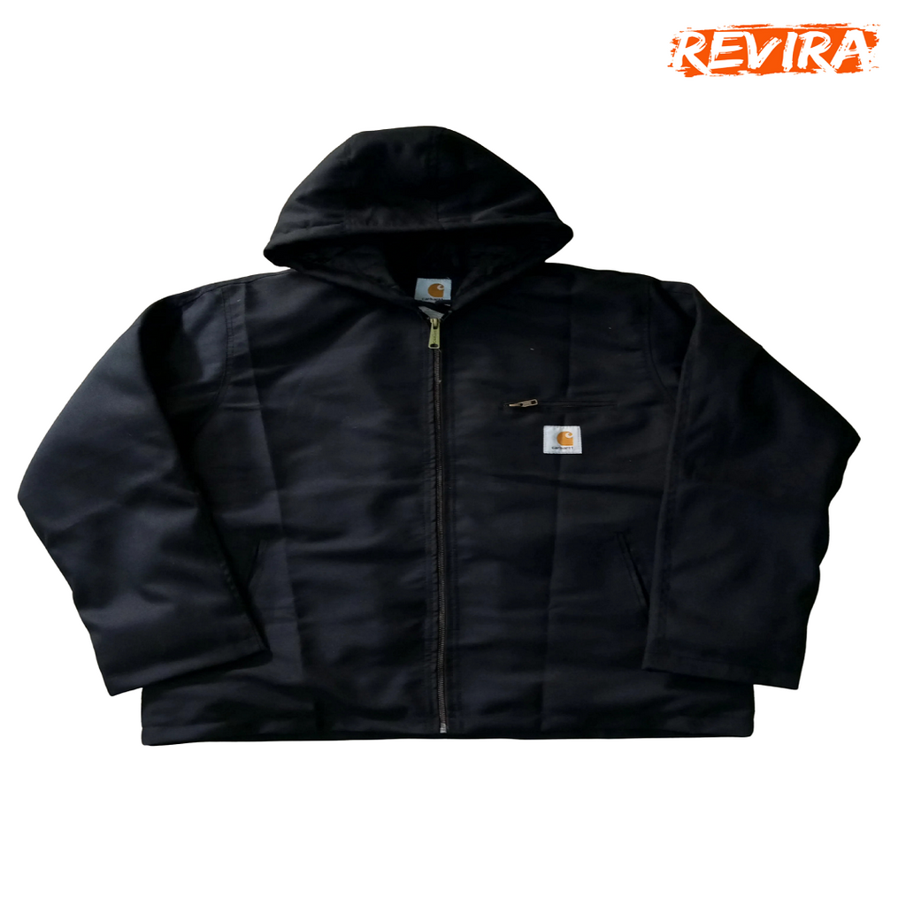 Carhartt Black Rework Style Detroit Hood