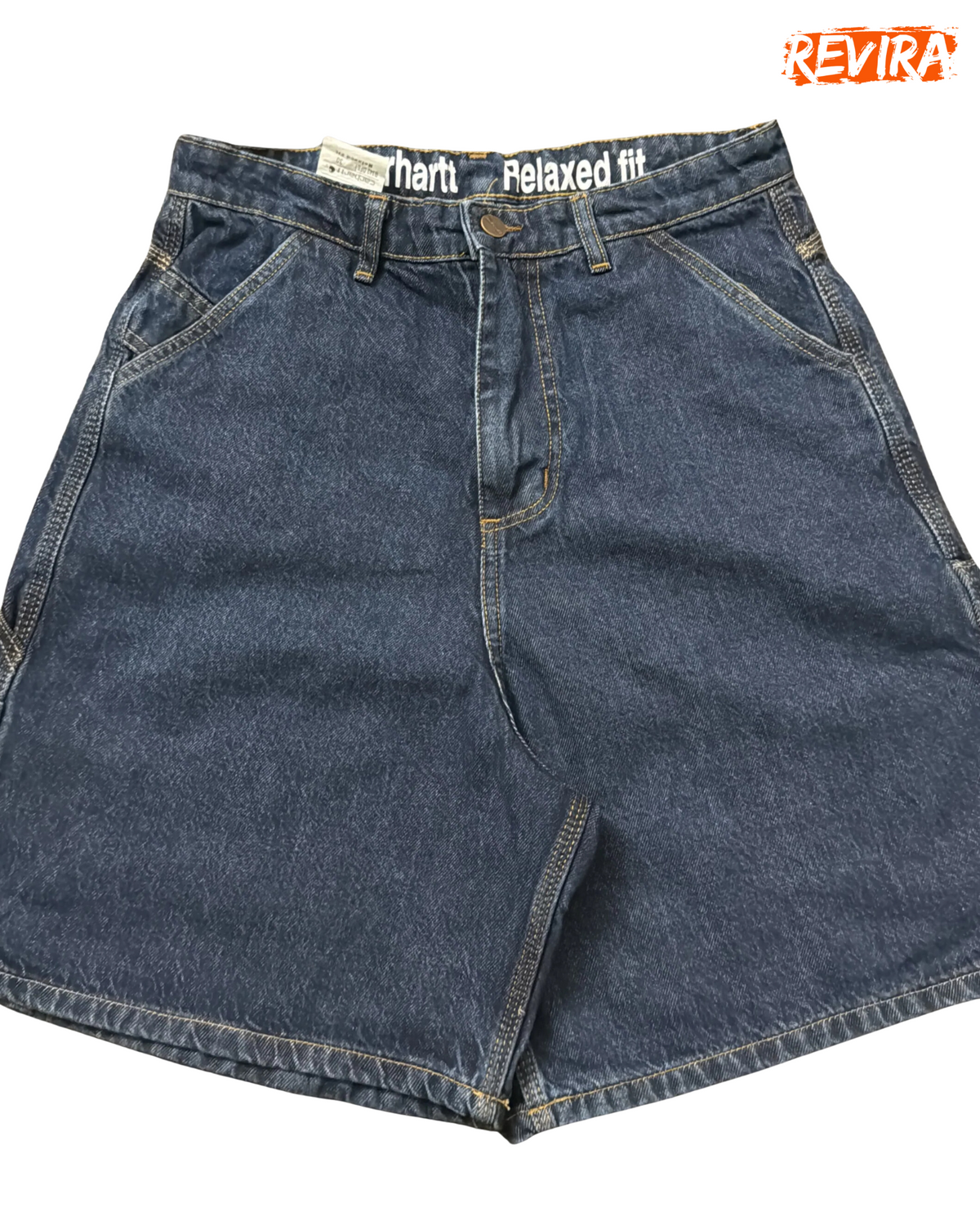 Carhartt Baggy Denim Jorts Rework Style