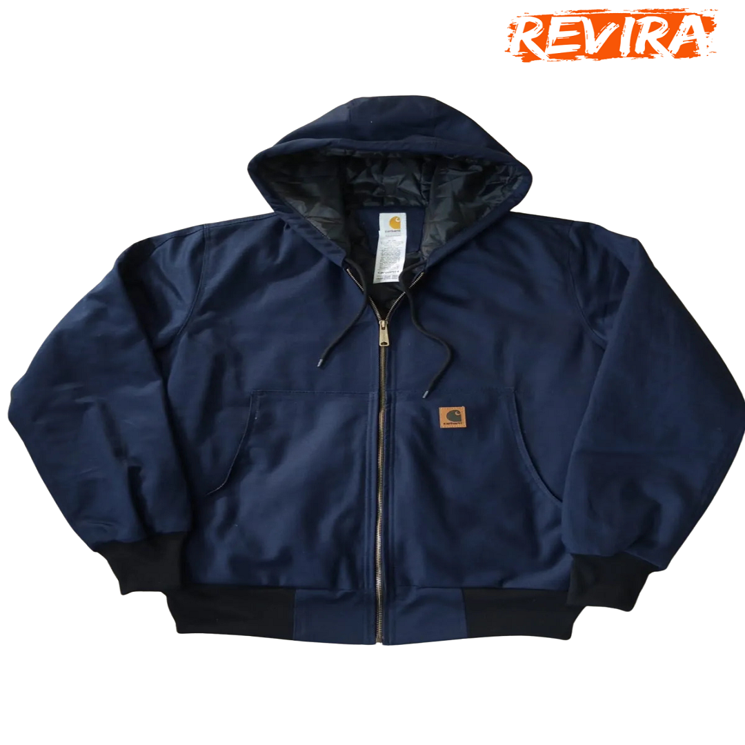 Carhartt Navy Blue Rework Style Hoodies
