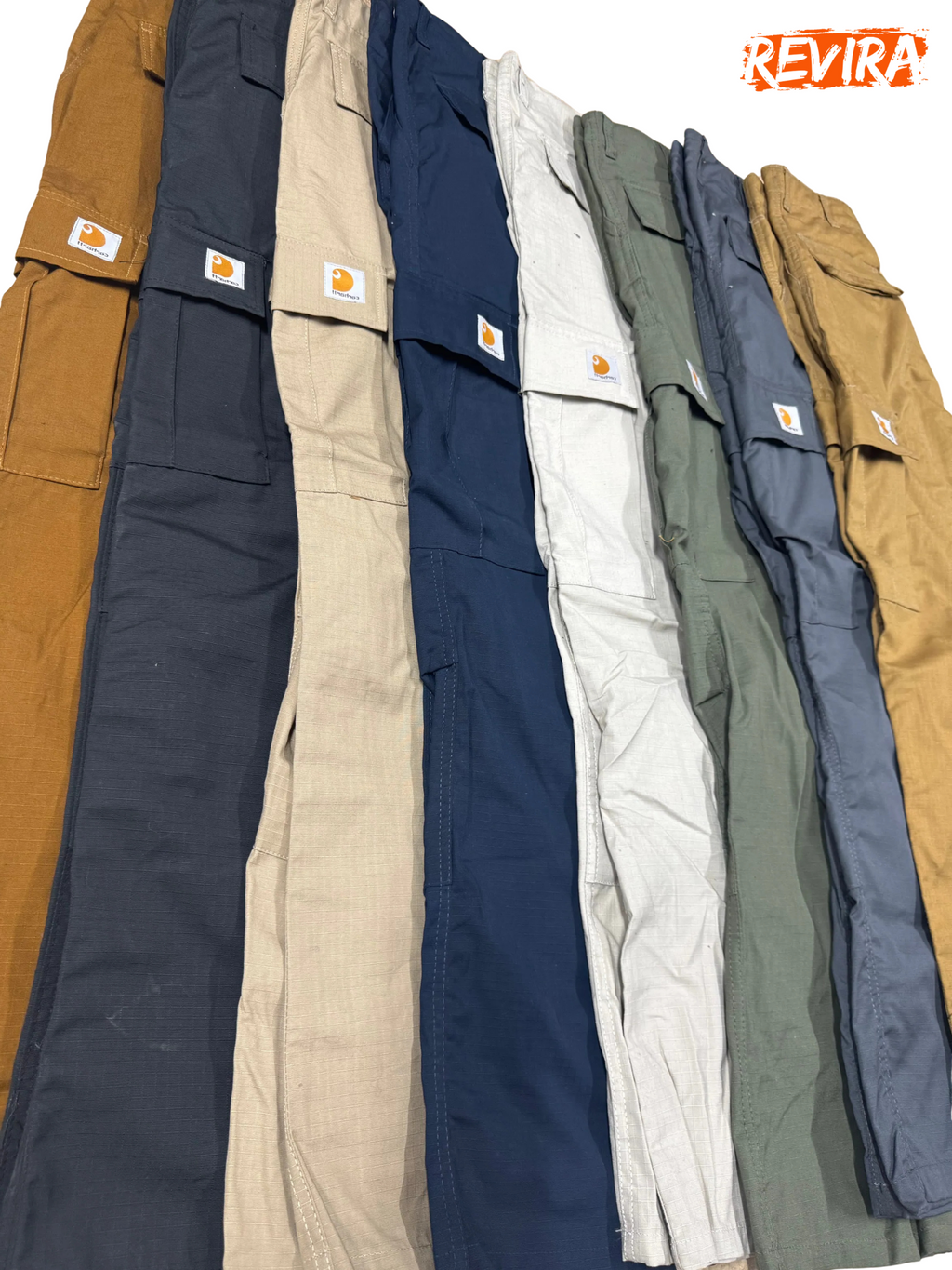 Rework style carhartt cargo trousers