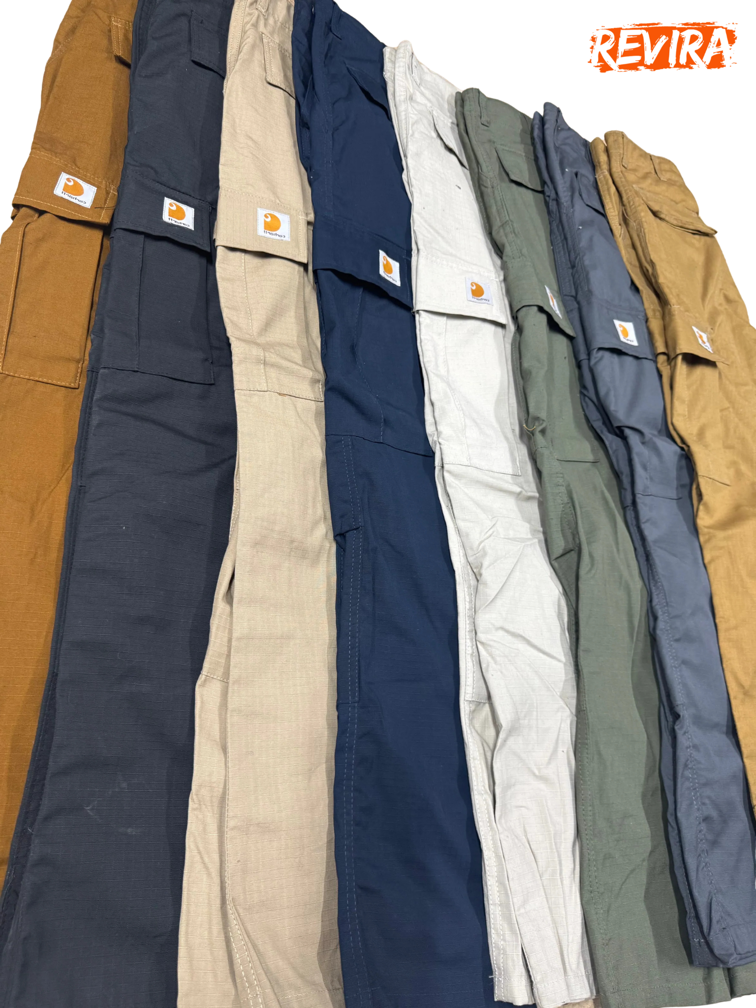 Rework style carhartt cargo trousers