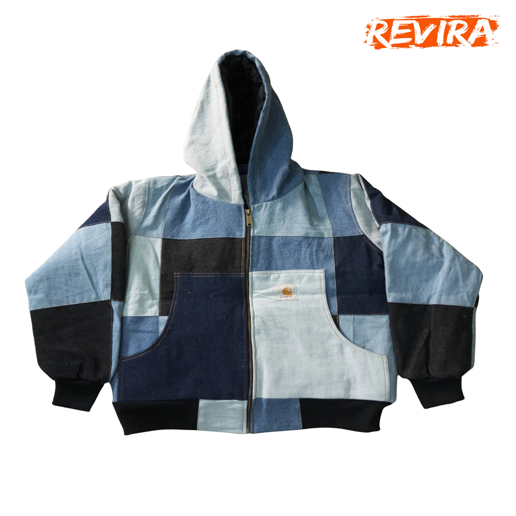 Carhartt Rework Style MultiDenim Hoodies