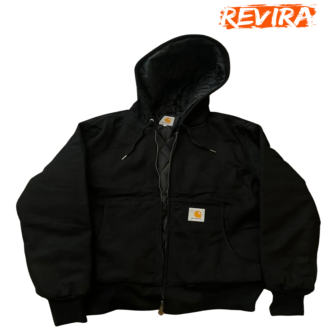 Carhartt Rework Style Black Hoodies