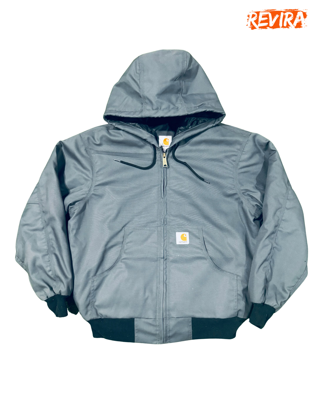 Rework style grey carhartt hoodies