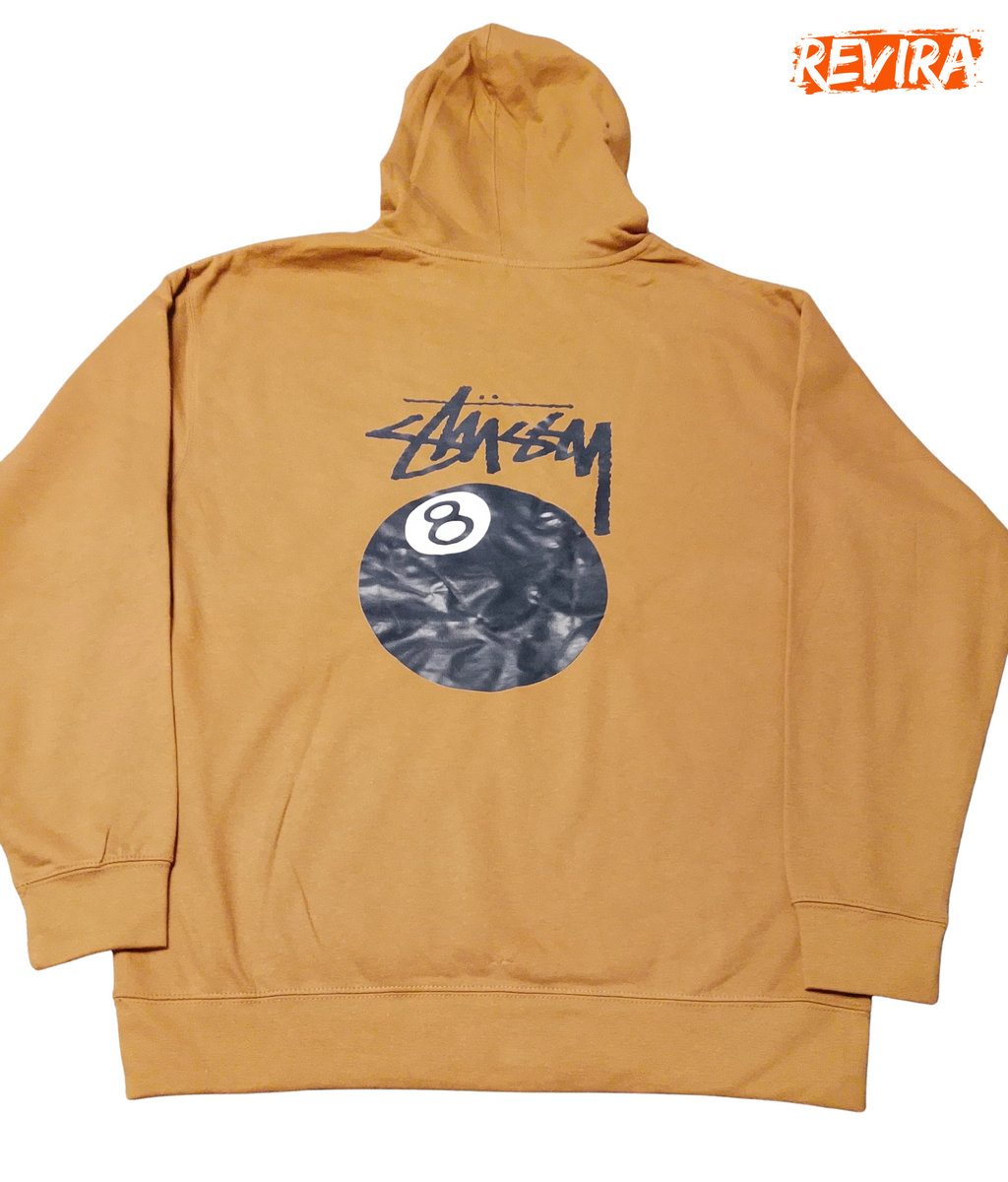 Stussy Rework Style 8 Ball pool over Hoodies