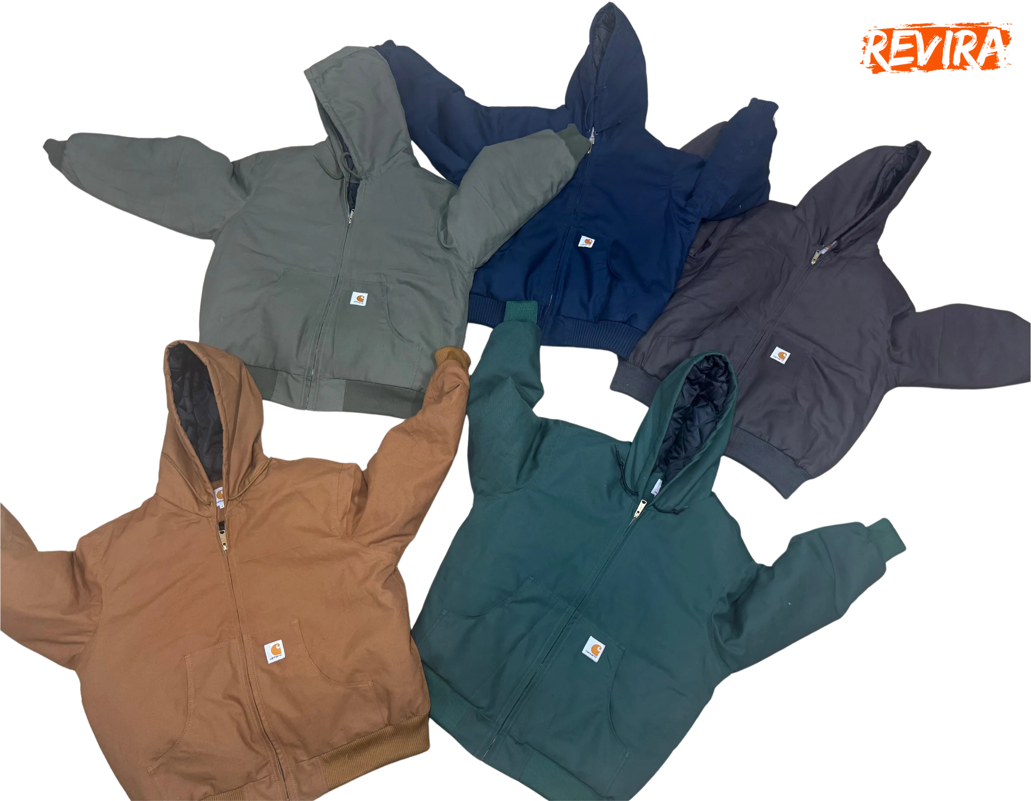 Rework style carhartt workwear jackets
