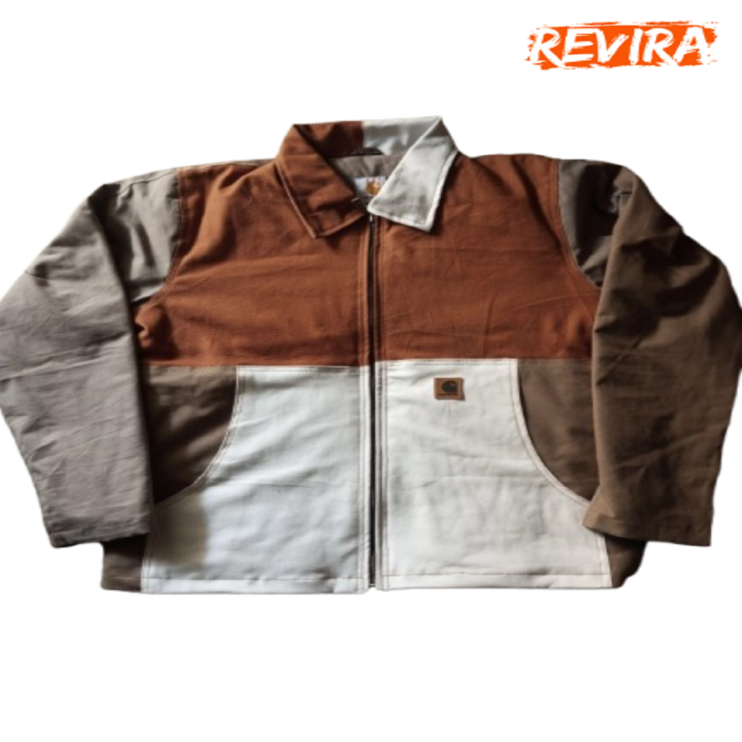 Carhartt Upcycled Style White Pocket Jackets