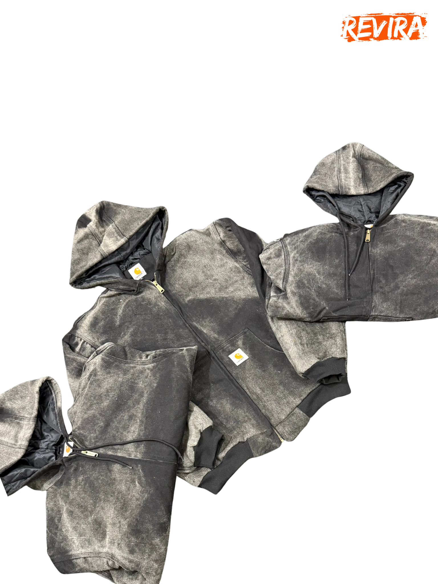 Carhatt Faded Black Rework Style Jackets